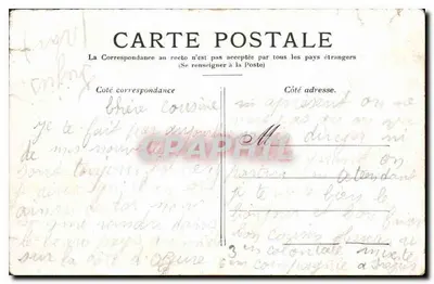 PARIS — O Grande Palácio (Champs-Élysées) — Editor não identificado — Verso