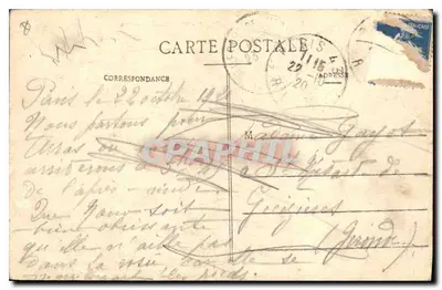 Gare Montparnasse — wejście i taras — wydawca CDE — Rewers