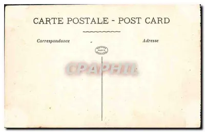 Paris — Gardens of the Notre-Dame Parvis — publisher La Pensée, no. 29 — Back