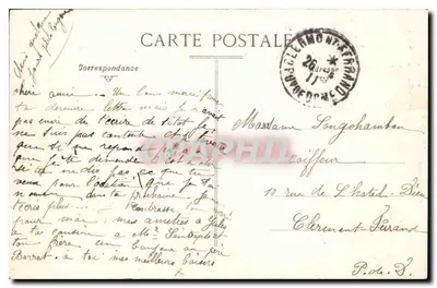 PARIS — Pary Montsouris — La Cascade — P. Marmure — Verso