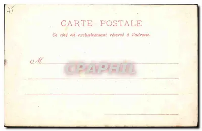 Parijs — Het Grote Paleis — P. Marmuse, uitgever, Parijs. N°3 — Achterkant