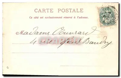 Bois de Boulogne — Estudio de otoño — P. Marrnusc, París, n°56 — Reverso