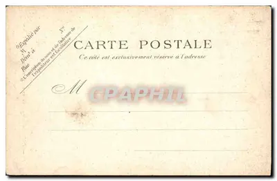 Paris — Monument de Louis Blanc — P. P. C. Paris — Verso