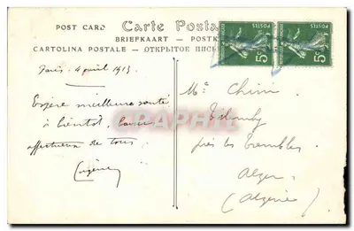 Paryż — Katedra Notre-Dame, widok ogólny — ND Fot. — Rewers
