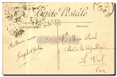 Paryż — La Cité — LL — Lévy Fils & Cie — Rewers