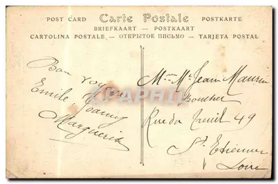 Paris — A Santa Capela — ND Fot. n°42 — Verso