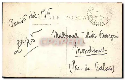 PARIS — Bois de Boulogne — Lago de Longchamp — Editor não visível — Verso