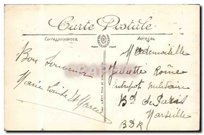 Paryż — La Madeleine — LL. — N° 1173 — Rewers