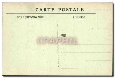 Basílica do Sagrado Coração de Montmartre — A Mesa da Comunhão e a Rampa do Coro — V. N. N° 28 — Verso