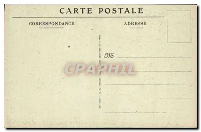 Basílica do Sagrado Coração de Montmartre — Um Anjo do Campanário por Dampf — V.N. N° 7 — Verso
