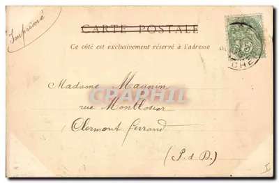 Bourges — Absydę katedry — ND Phot — Rewers