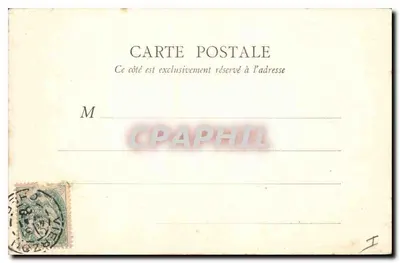 Bourges — Statua Jaka Coeur — B.F. Paris — Rewers