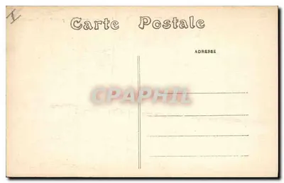 Bourges — Pałac Jacques-Cœur — Widok z Place Berry — Wydawnictwo Regionalne J.Foucquier — Rewers