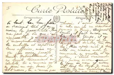 Bourges — Katedra, widok z południa. — Wydawnictwo Nowych Galerii, Bourges — Rewers