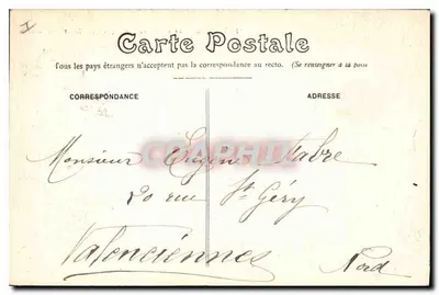 Bourges — Katedra, widok z Nowych Galerii — Nowe Galerie — Rewers