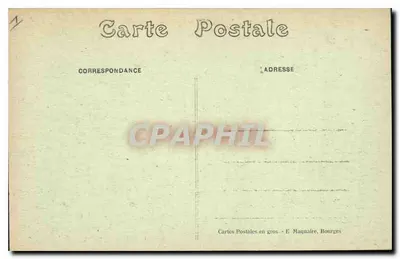 Bourges — Mały Liceum, widok z ulicy Paradis — E. Maquaire, n°364 — Rewers