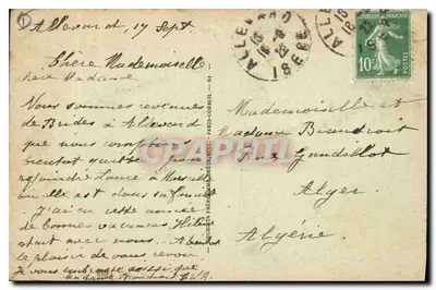 Allevard-les-Bains (Isère) — Algemene uitzicht genomen vanaf de Châlaigniers — JNDhot. — Achterkant