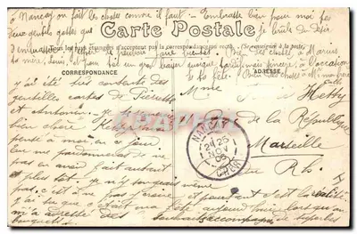 Sufit katedry w Bourges — szczegóły malowideł — wydawca Jacques Geurin, n°92 — Rewers