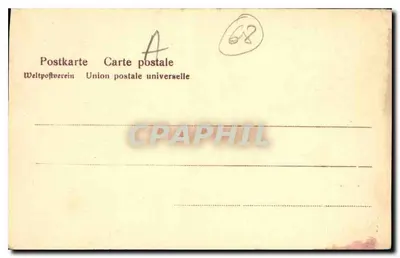 Colmar — Poczta (stare budynki) — wydawca nieznany — Rewers