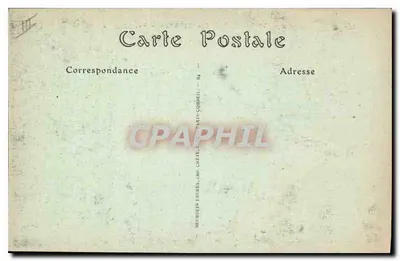 Villeneuve-lès-Avignon — Vista geral — Editor Neurdein Frères, Imp. Créte, Paris-Corbeil — Verso