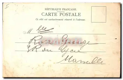 Villeneuve-lès-Avignon — Os Chartreux — Nouvelles Galeries, Avignon — Verso
