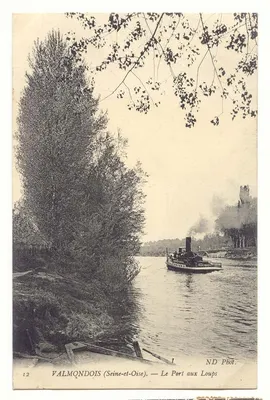 Valmondois (Seine-et-Oise) — O Port dos Lobos — ND Phot.