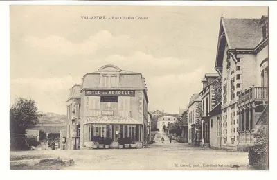 Val-André - Rua Charles Cotard — Hotel du Verdelet, editor M. Caruel
