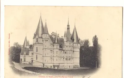 Castelo de Nozet, perto de Pouilly-sur-Loire — fotografia de Claméoy