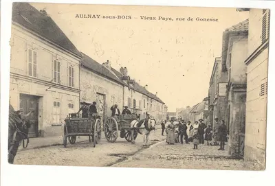 AULNAY-sous-BOIS — Velho País, rua de Gonesse — coleção Au-Caruelia, 25 av. do Castelo, Le Raincy