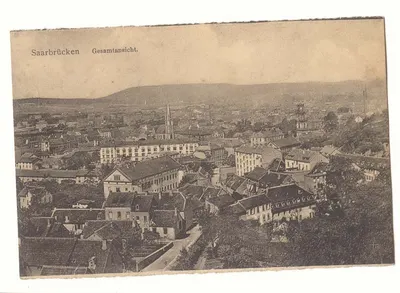 Saarbrücken — vista geral — editor e número de série não legíveis