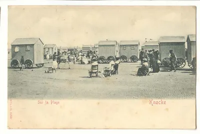 Na Praia — Knocke — editor A. C. A. L. n° 21800