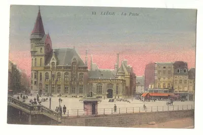 Liège - A Posta — editor desconhecido, n° de série 11