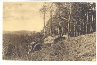Arredores de Epinal — As Três-Valleias — E. Jacques, Épinal, n°57