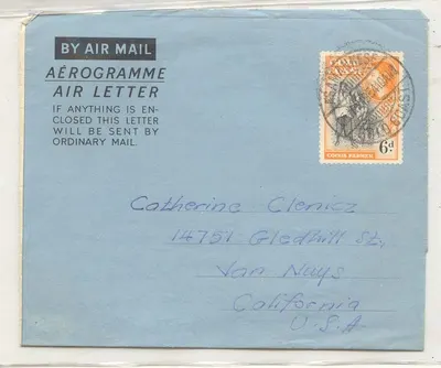 Costa do Ouro ALS 3 1954 para aerograma dos EUA aerogramme MINT (entier postal stationary Cote d'Or)
